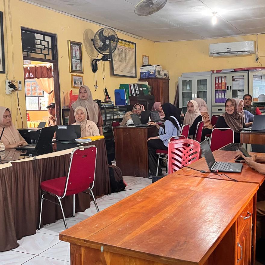 BKAD Gilireng Gelar Pelatihan Website, Tingkatkan Kualitas Informasi Desa